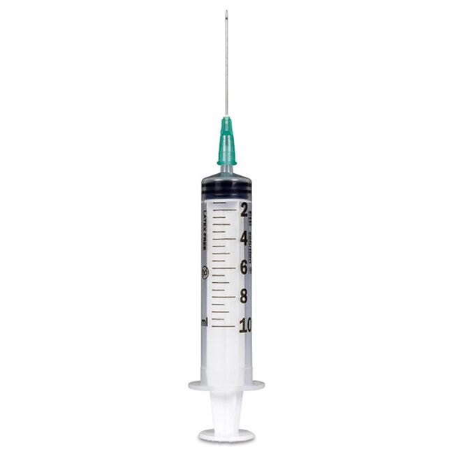 Pic Solution Jeringa con Aguja G21 10 ml, 1 unidad