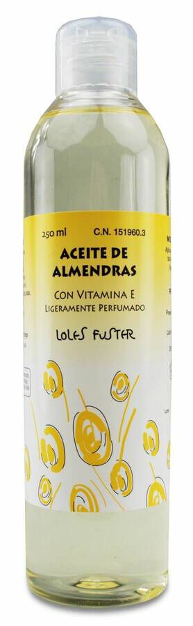 Betamadrileño Aceite de Almendras Dulces Loles Fuster, 250 ml
