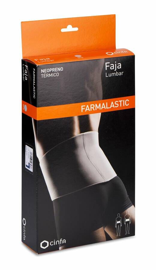 Farmalastic Faja Lumbar Neopreno Talla 3, 1 Ud