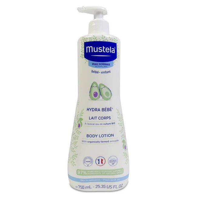Expanscience Mustela Hydra Bebé Leche Corporal, 750 ml