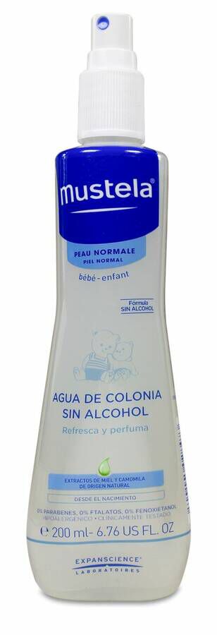 Comprar Mustela Agua de Colonia Sin Alcohol, 200 ml