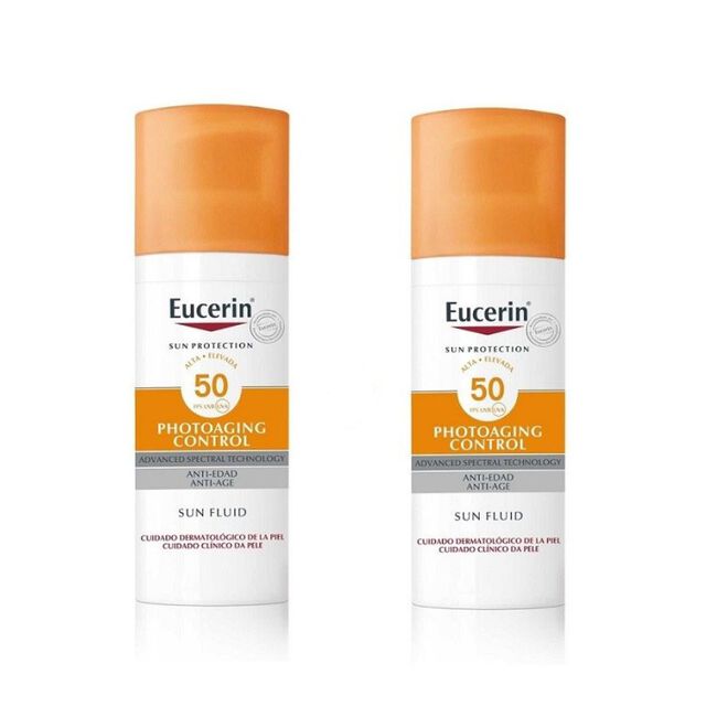 Eucerin Protector Solar SPF50+ Duplo, 50 ml