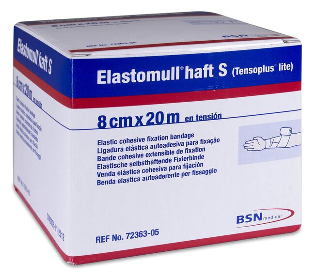 BSN Elastomull Haft Veda Elástica, 8 cm x 20 m 1 Unidad