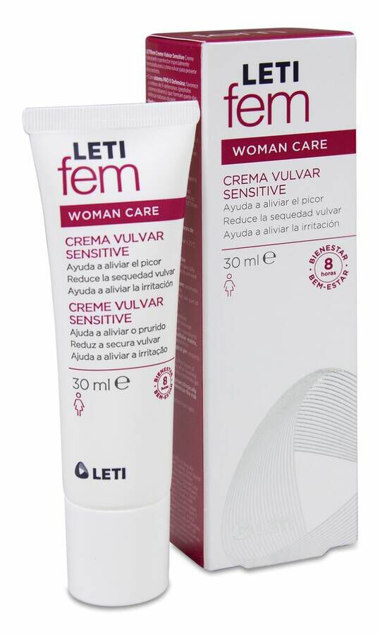 LETIfem Sensitive Crema Vulvar, 30 ml