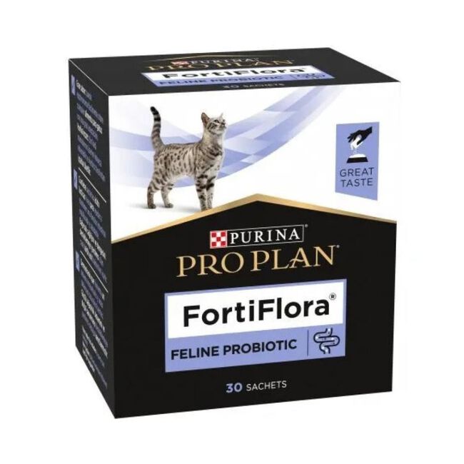 Purina Pro Plan Fortiflora para Gatos, 30 Sobres