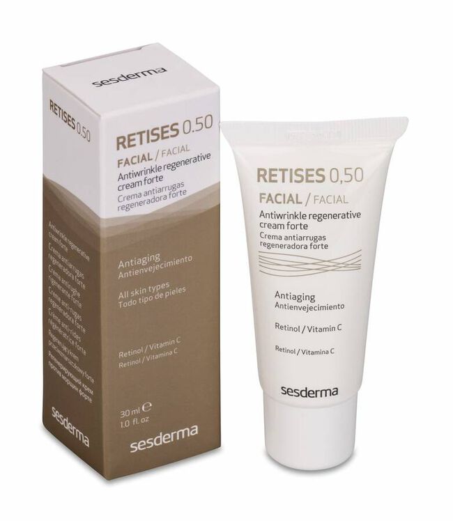 Sesderma Retises 0,5% Crema Regeneradora Antiarrugas, 30 ml