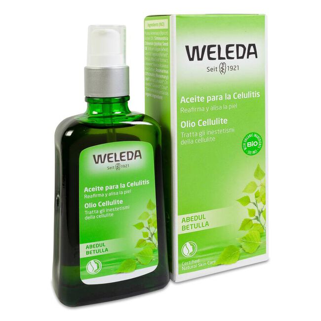 Weleda Aceite de Abedul para la Celulitis, 100 ml