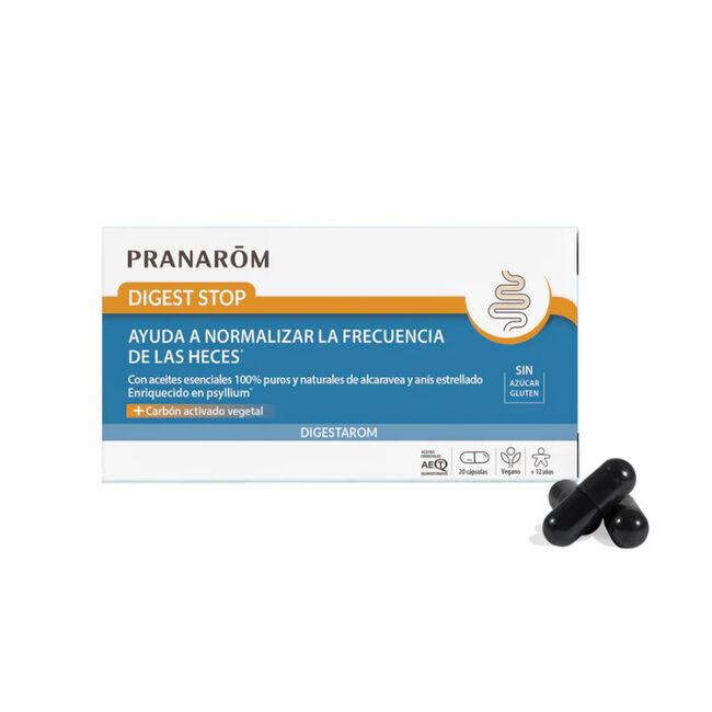 Pranarom Digestarom Digest Stop, 20 cápsulas 
