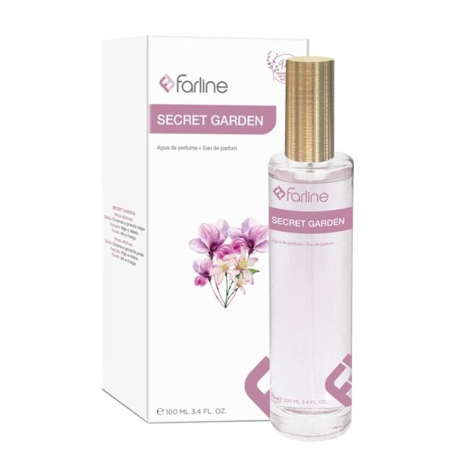 imagen de Farline Agua de Perfume Secret Garden, 100 ml