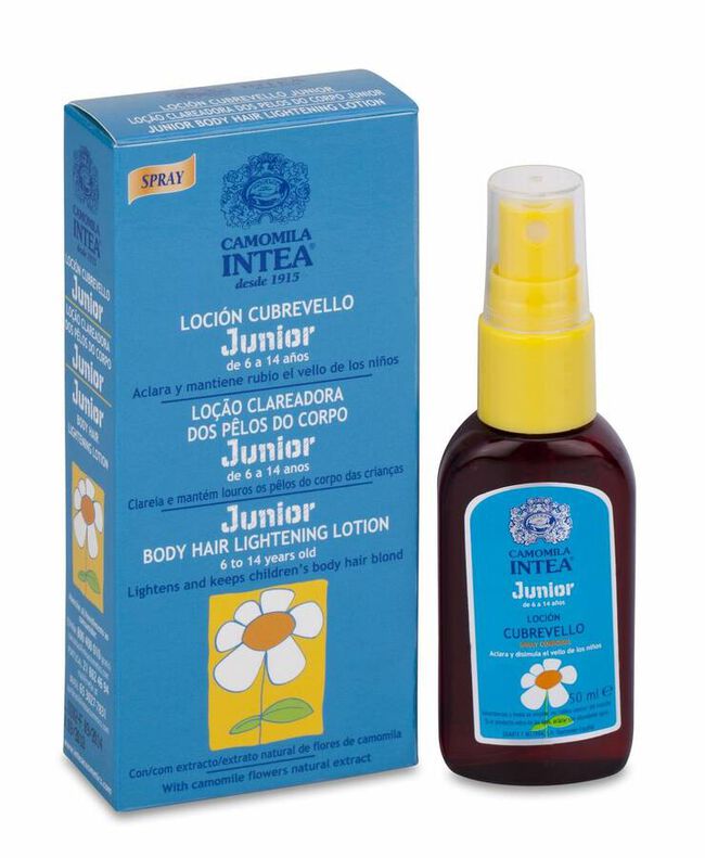 Intea Camomila Loción Cubrevello Junior, 50 ml