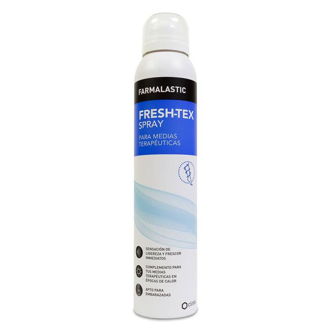 Cinfa Farmalastic Fresh-Tex Spray Media Terapéutica 200 ml, 1 Unidad