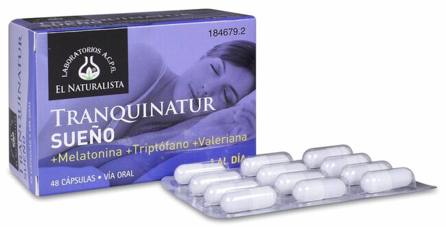 El Naturalista Tranquinatur Sueño, 48 Cápsulas