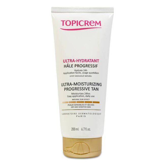 Topicrem Ultra-Hidratante Bronceado Progresivo, 200 ml