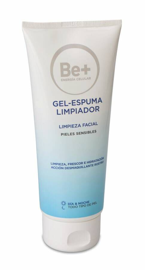 Be+ Gel Espuma Limpiadora, 200 ml
