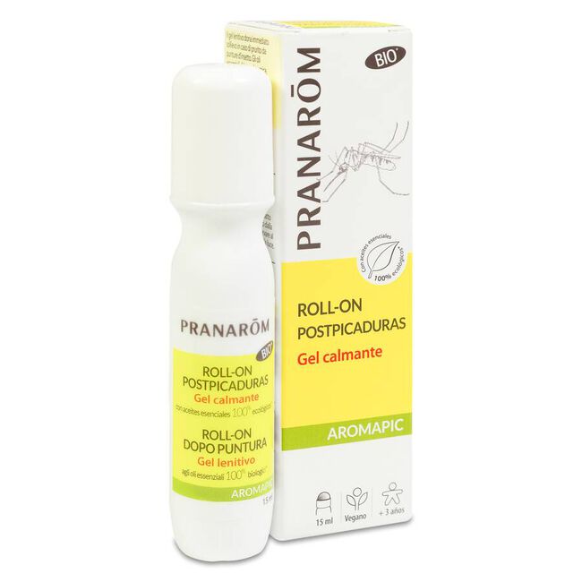 Pranarom Calmante Picaduras Gel Roll-on, 15 ml