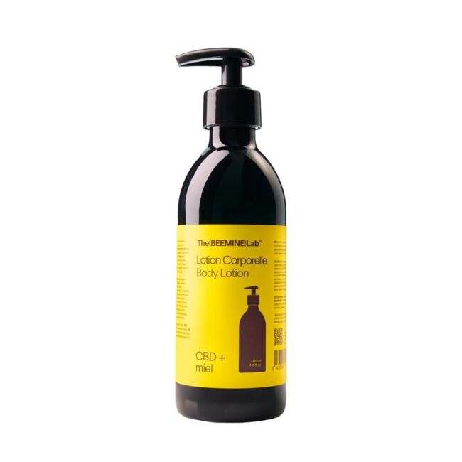 The Beemine Loción Corporal Hidratación CBD y Miel, 220 ml