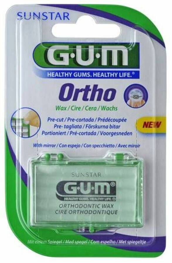 imagen de GUM Ortho Cera de Ortodoncia Mentolada, 1 Ud