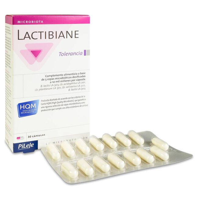 Lactibiane Tolérance Cápsulas, 30 Cápsulas