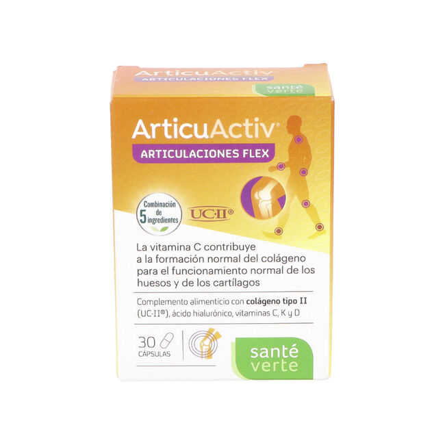 Santé Verte Articuactiv Articulaciones Flex, 30 cápsulas