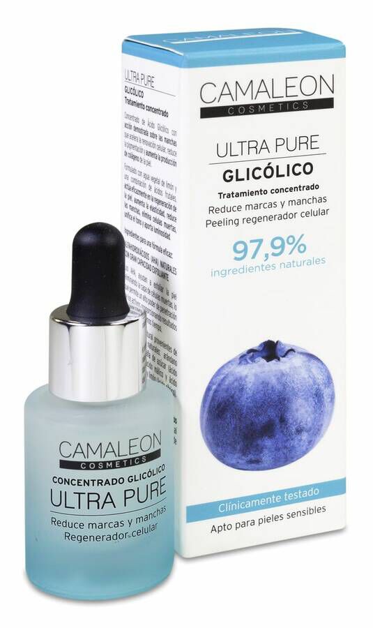 Camaleon Cosmetics Concentrado Glicólico Ultra Pure, 15 ml