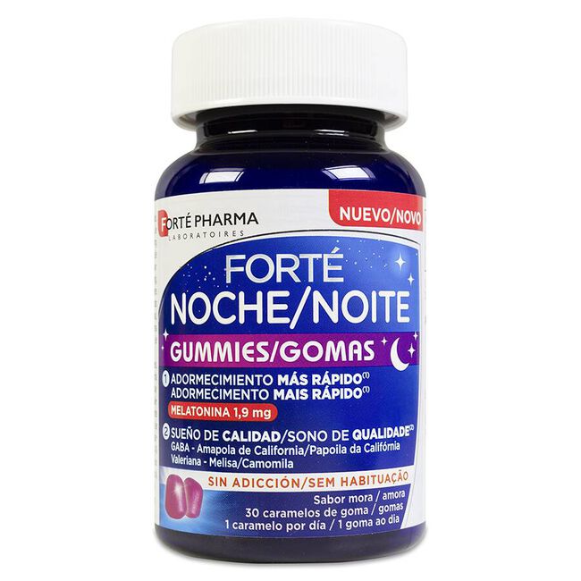Forte Noche Gummies, 30 Caramelos