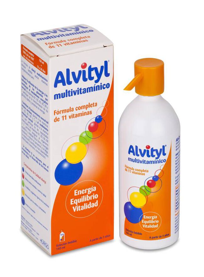 Alvityl Multivitamínico Jarabe Polivitamínico, 150 ml