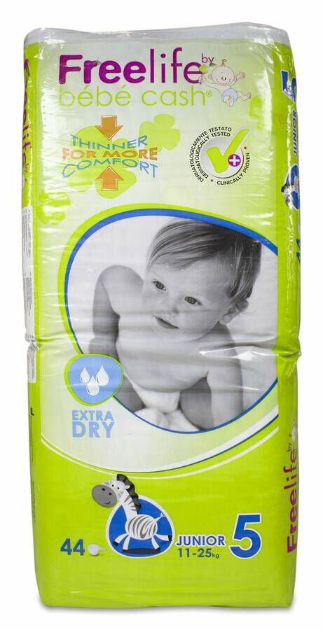 iD Freelife Pañal Bebé Junior 11-25 kg, 42 Uds