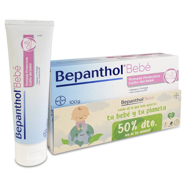 Promo Bepanthol Bebé, 2 x 100 g 50 %