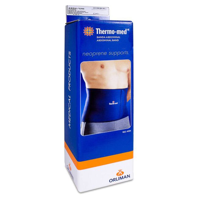 Orliman Faja Neopreno Thermo-Med 4204, 1 Unidad