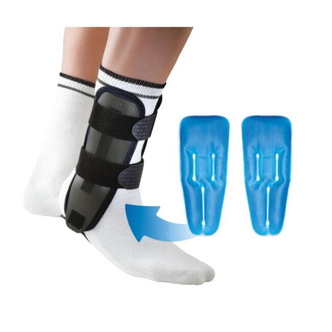 Orliman Ortesis de Tobillo con Bolsas de Gel EST-082, 1 Unidad