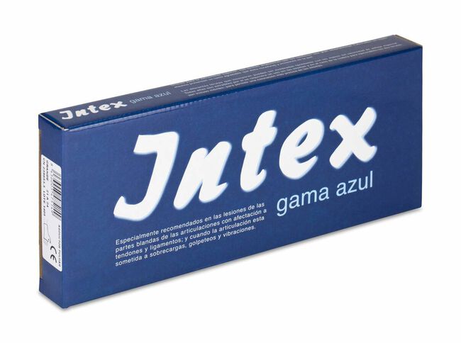 imagen de Intex Mu&ntilde;equera Metacarpiana Derecha con F&eacute;rula Azul Talla Peque&ntilde;a, 1 Ud