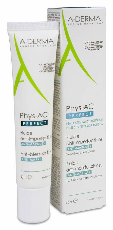 Aderma Phys-AC Perfect Fluido Anti-imperfecciones, 40 ml