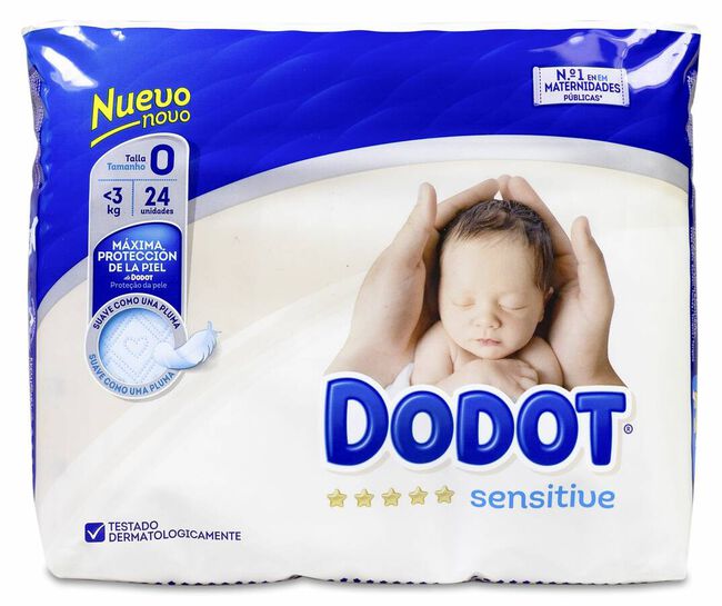 Dodot Sensitive Talla 0 <3 Kg