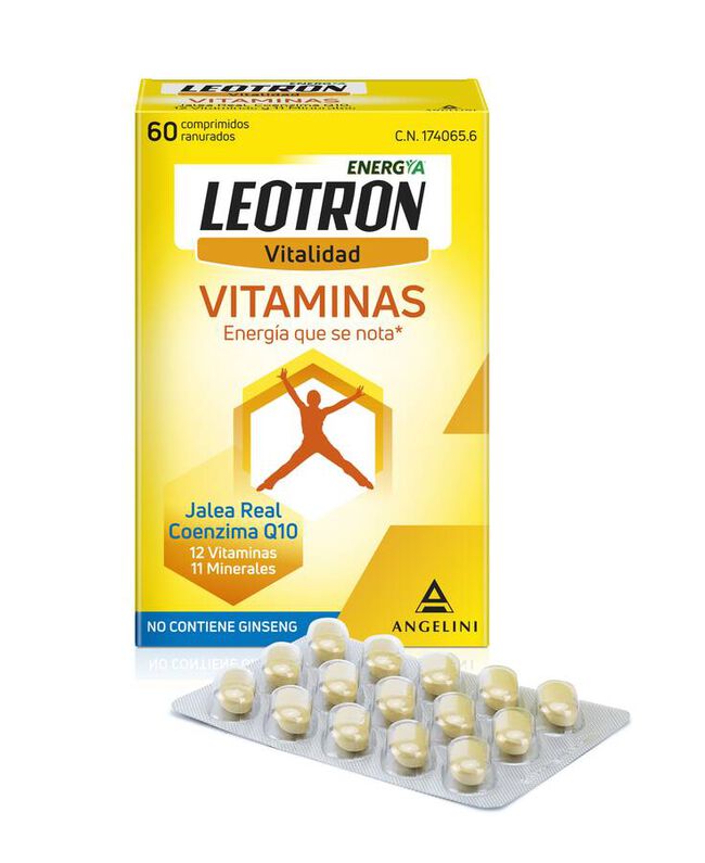 Leotron Vitaminas Cápsulas, 60 Cápsulas