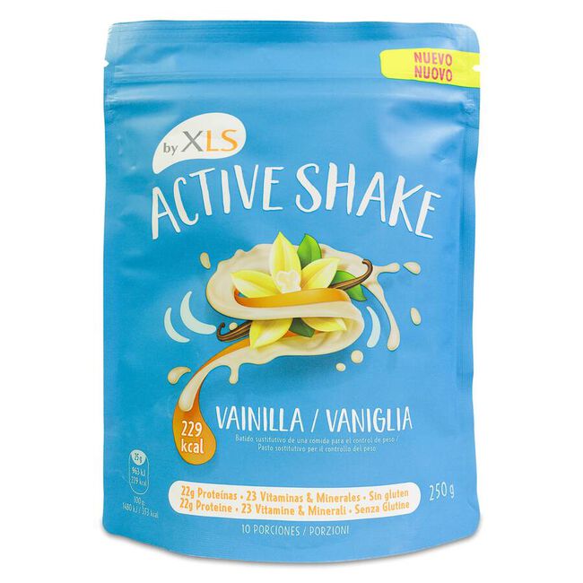 Xls Active Shake Vainilla, 250 g