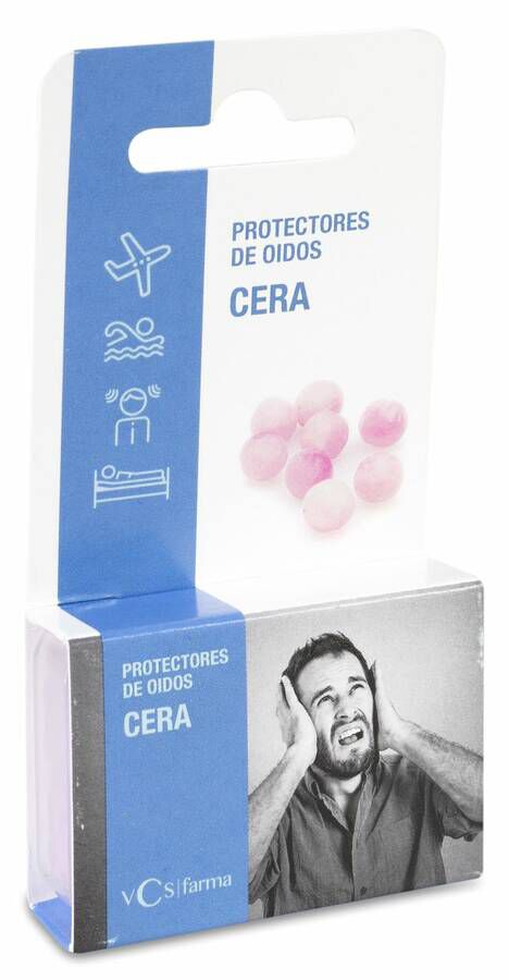 VCS Tapones de Oídos de Cera, 8 Uds