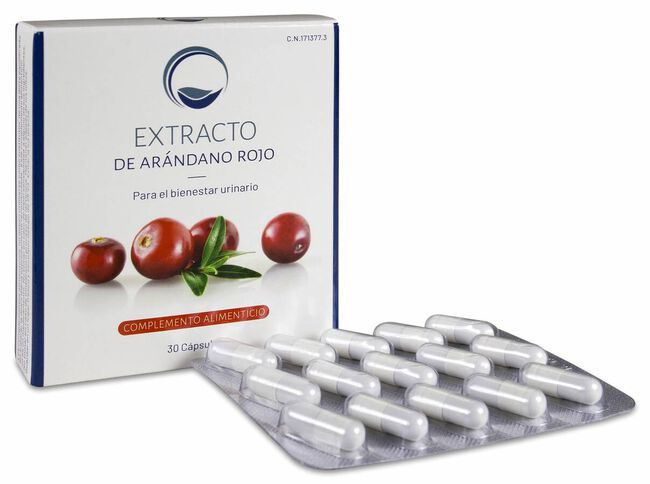 Edda Pharma Extracto de Arándano Rojo, 30 Cápsulas