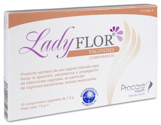 Ladyflor Vaginosis, 10 Comprimidos