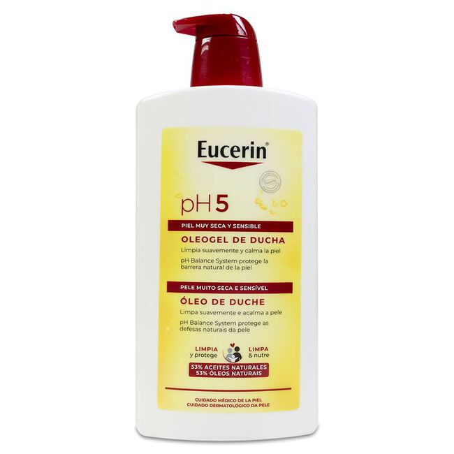 Eucerin pH5 Oleogel de Ducha, 1 L