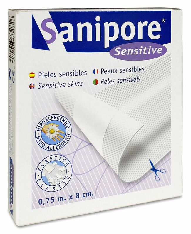 Sanipore Sensitive Banda Recortable 0,75 m, 1 Ud