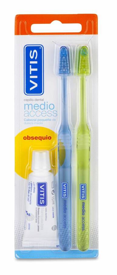 Pack Dentaid Vitis Cepillo Medio Access, 1 Unidad