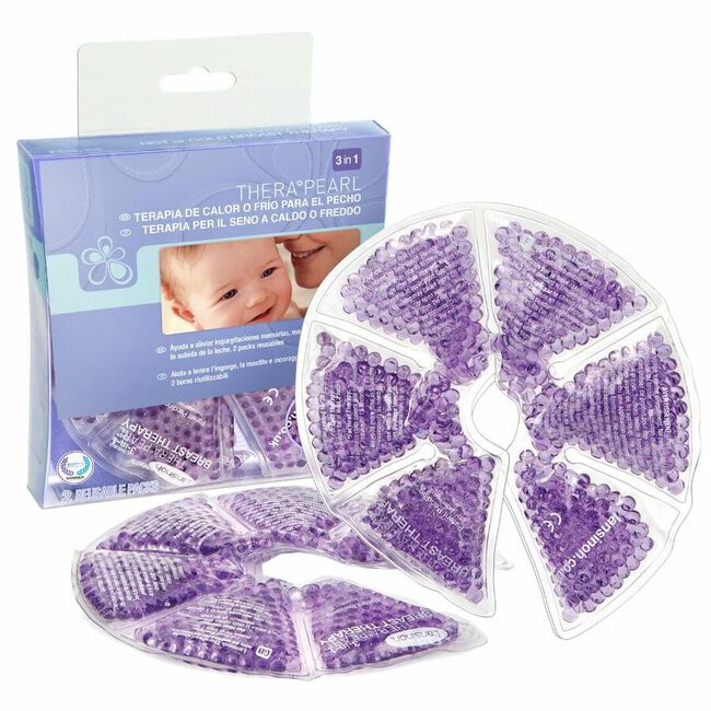 Lansinoh Terapia de Gel Frío-Calor, 2 Unidades
