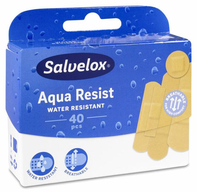 Salvelox Aqua Resist Surtido, 40 Uds