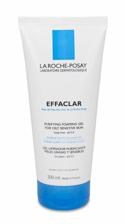 La Roche-Posay Effaclar Gel Mousse Purificante, 200 ml