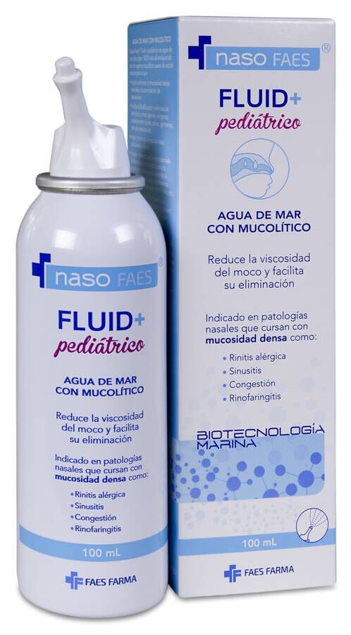 Nasofaes Fluid+ Pediátrico, 100 ml
