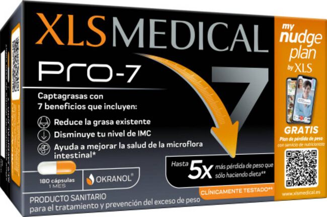 Xls Medical Pro 7, 180 Cápsulas