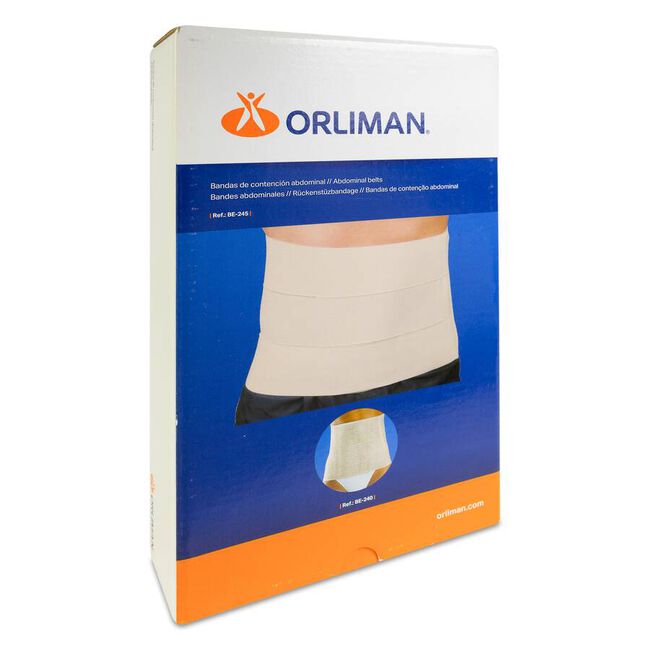 Orliman Banda Elástica Abdominal BE-240 Talla 5, 1 Unidad