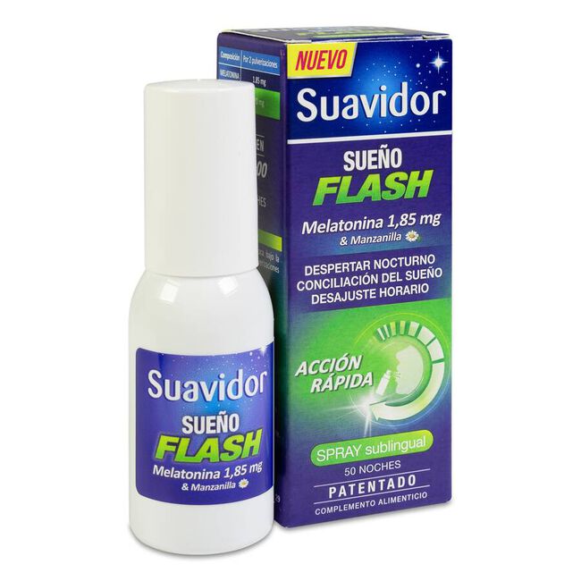 Suavidor Sueño Flash Melatonina Spray, 20 ml