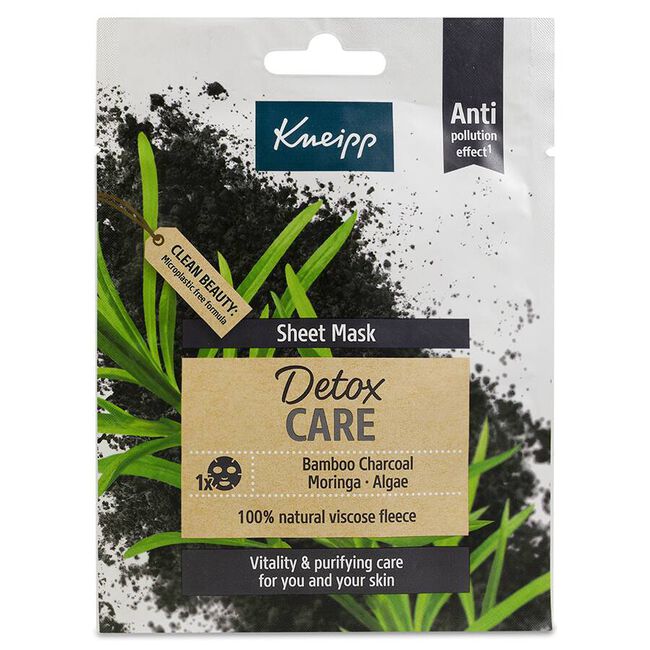 Kneipp Sheet Mask Detox, 1 unidad