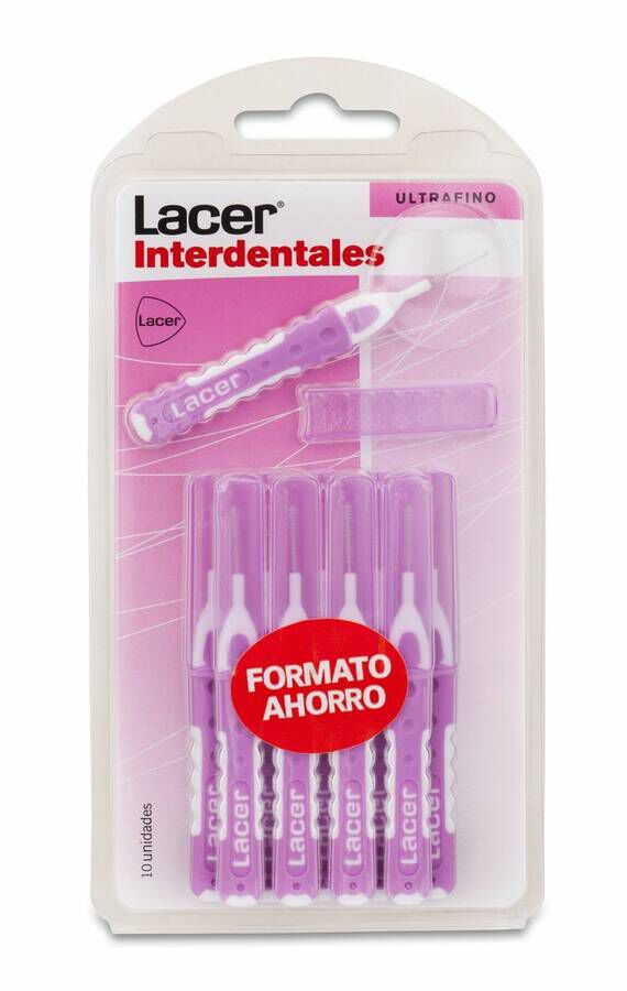 Cepillo Interdental Lacer Ultrafino, 10 Uds